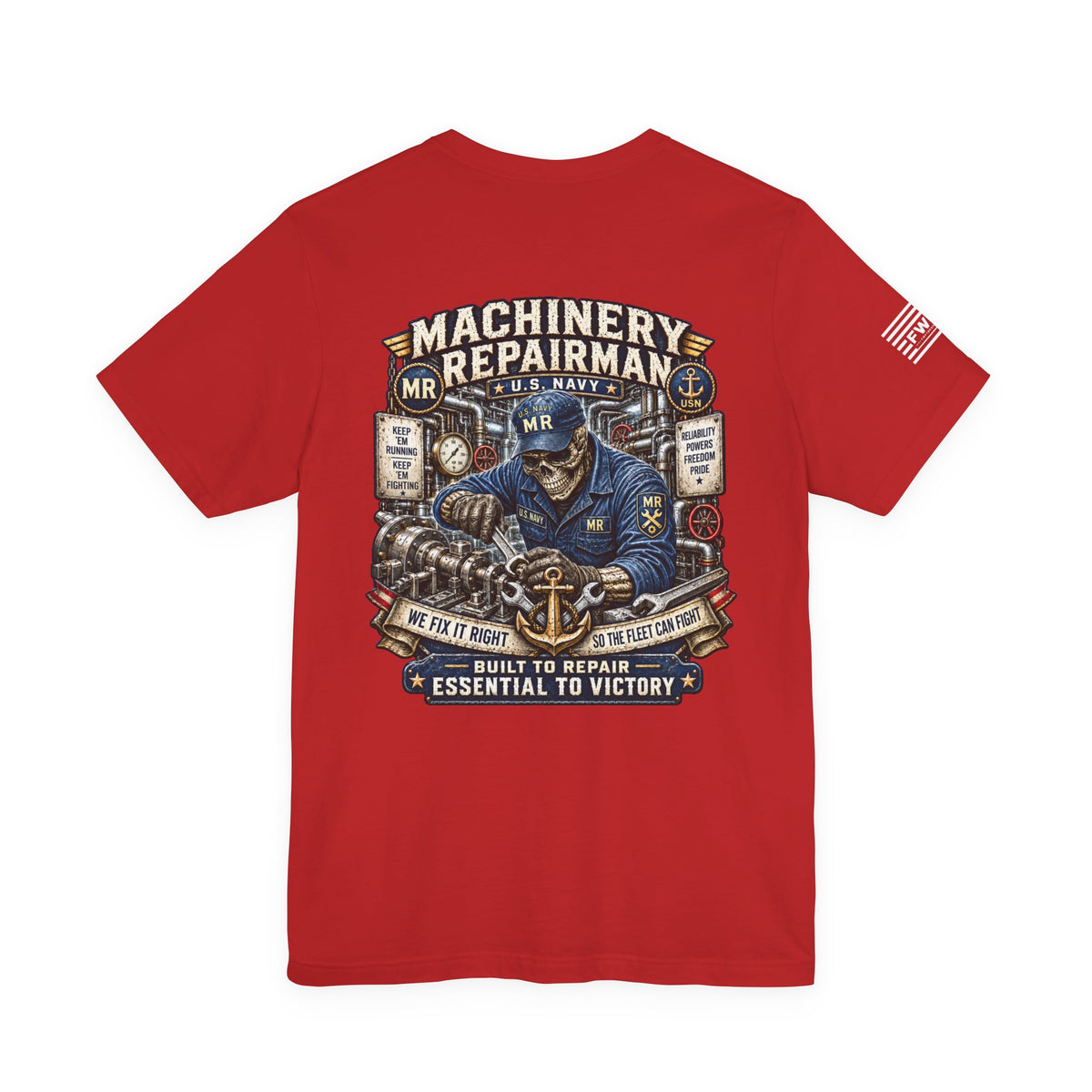 MR (Machinery Repairman) - Heavy Metal Rate Specific T-shirt