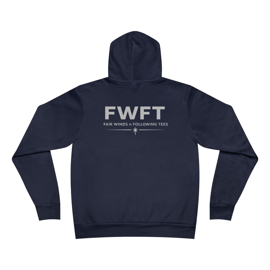 FWFT Logo Hoodie — Fair Winds & Folowing Tees Pullover