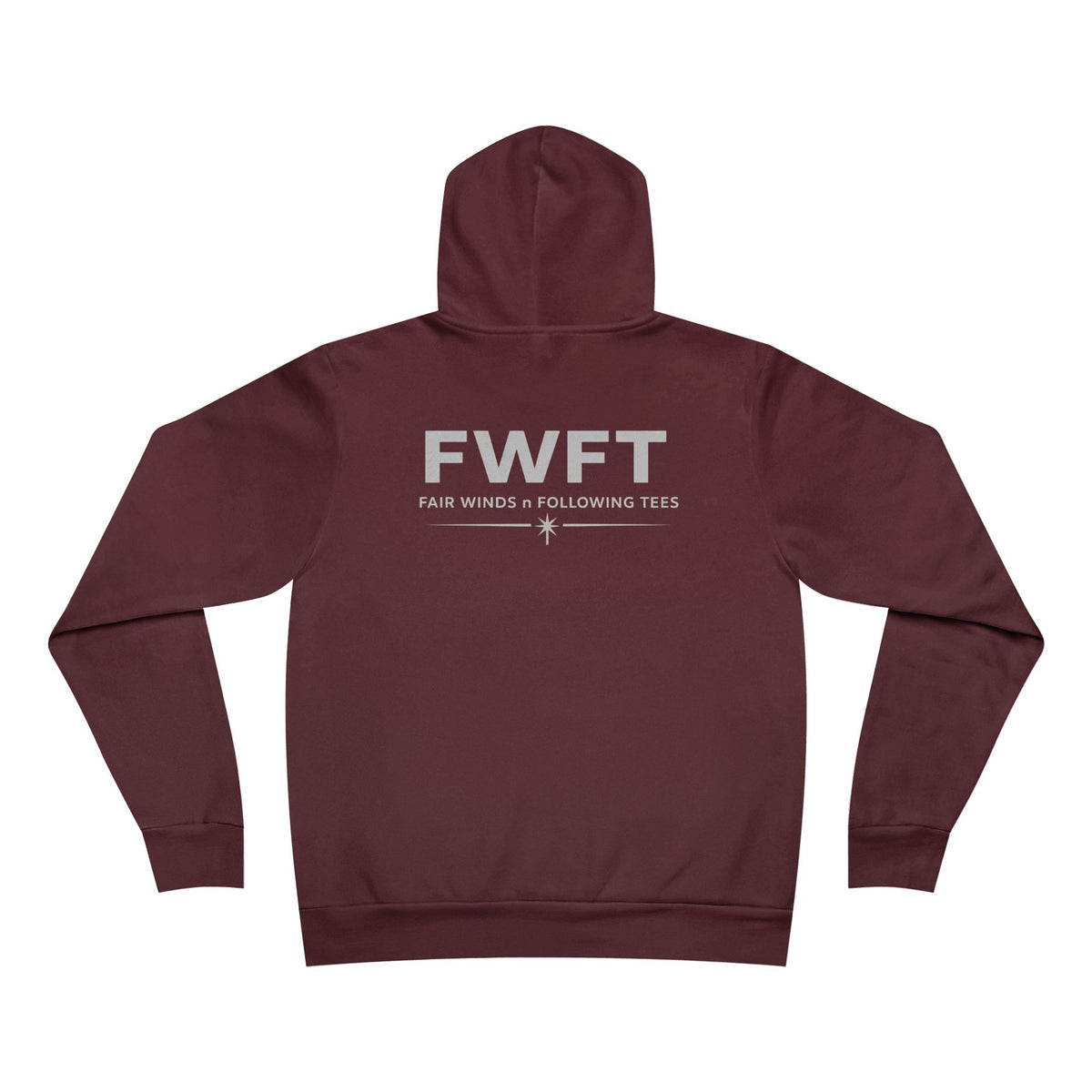 FWFT Logo Hoodie — Fair Winds & Folowing Tees Pullover