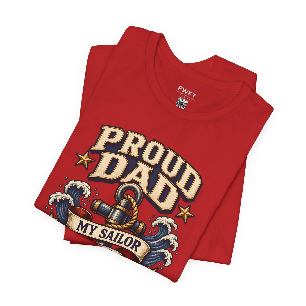 Proud Navy Dad Anchor Shirt, My Sailor Is the Anchor to My Pride T Shirt, Navy Father Gift, Military Family Tee