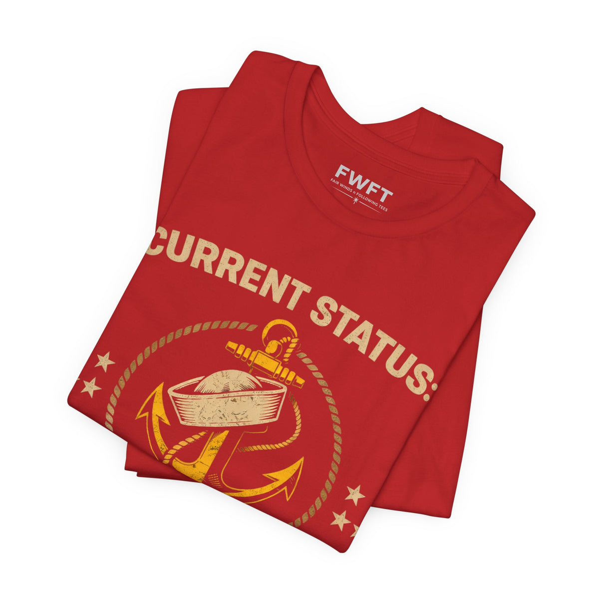 0% Civilian Left – Navy Veteran T-Shirt