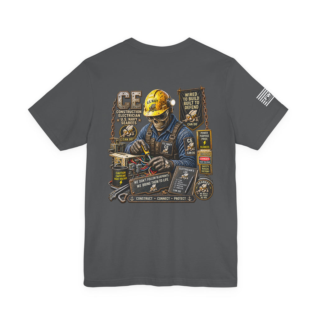 CE (Construction Electrician) - Heavy Metal Rate Specific T-shirt