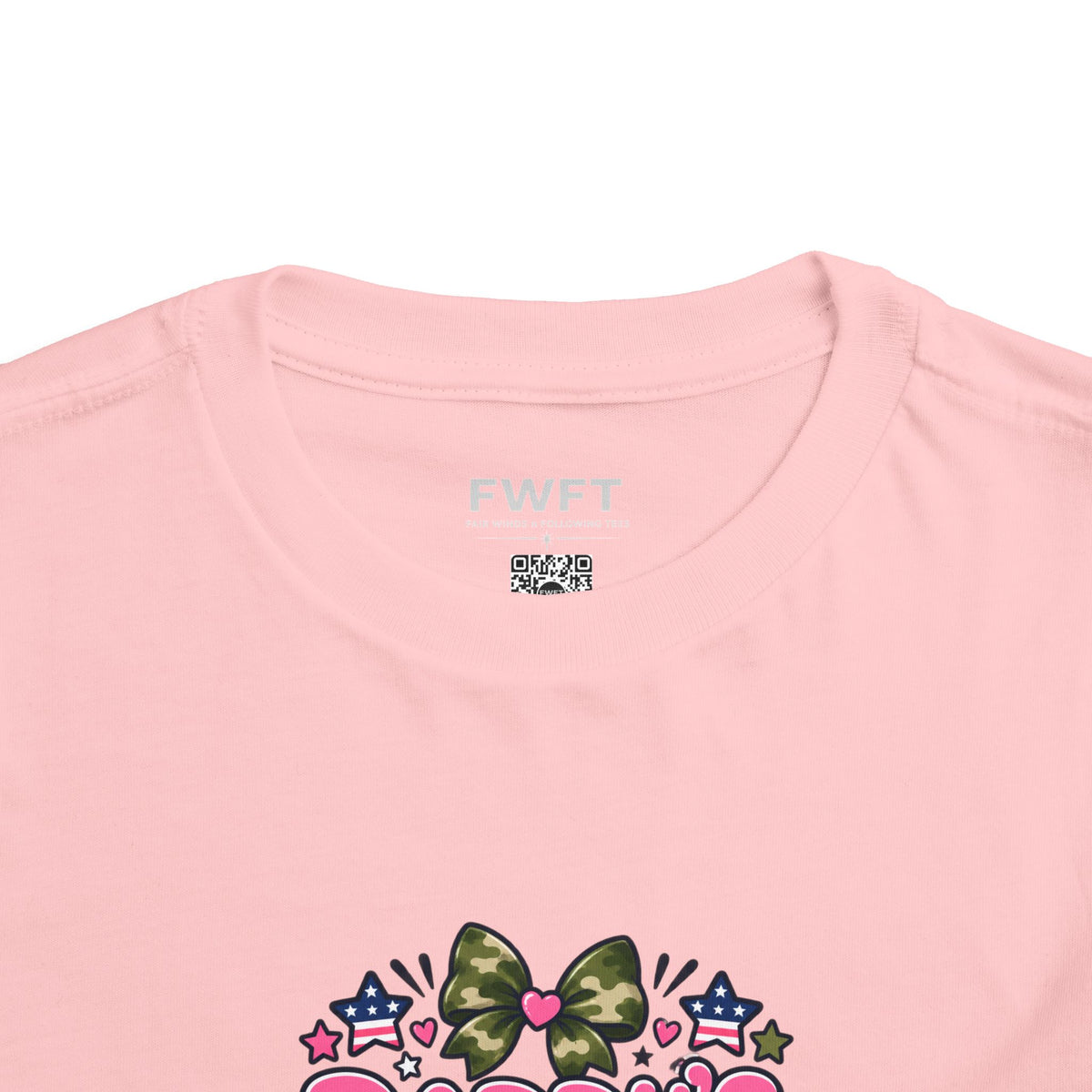 Daddy’s Brave Little Girl Shirt, Proud Daughter of a Veteran Kids Tee