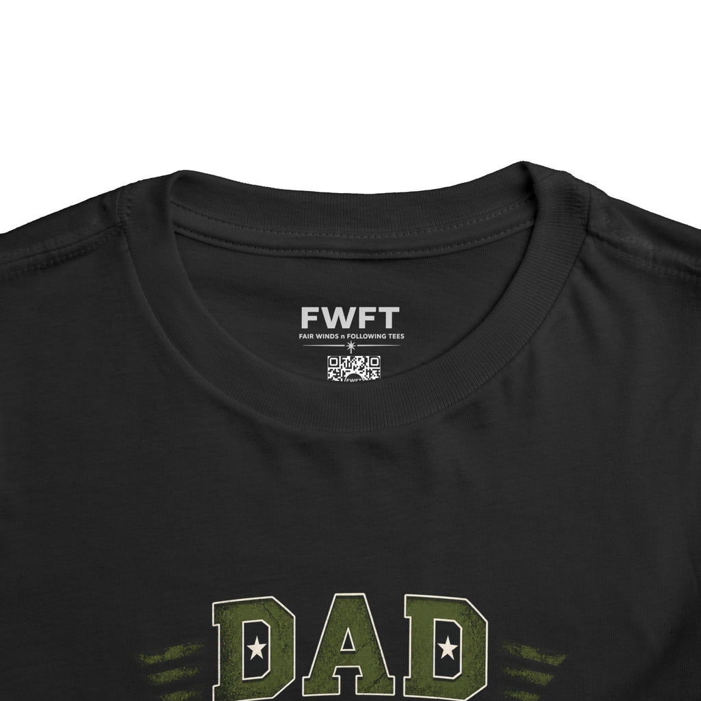 Dad Served. I Got the Attitude Boy Tee. Son of a Veteran Shirt for Boys, Proud Military Kid T Shirt, Veteran Dad Son Tee, Military Family Gift, Patriotic Youth Shirt, Veteran Family