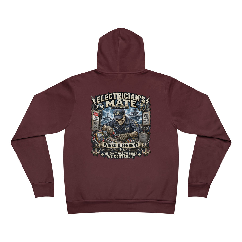 EM (Electrician's Mate) US Navy Heavy Metal Hoodie – Wear Your Rate with Pride