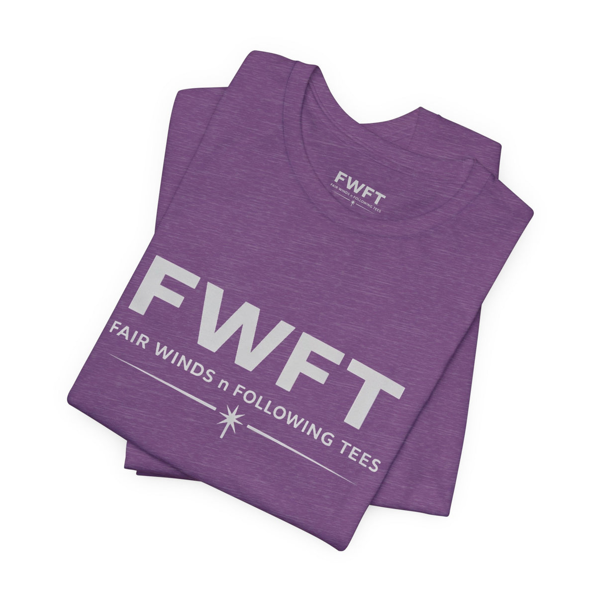 FWFT Logo T-Shirt, Fair Winds & Following Tees Shirt, Navy Inspired Tee, Veteran Apparel, Military Streetwear Shirt