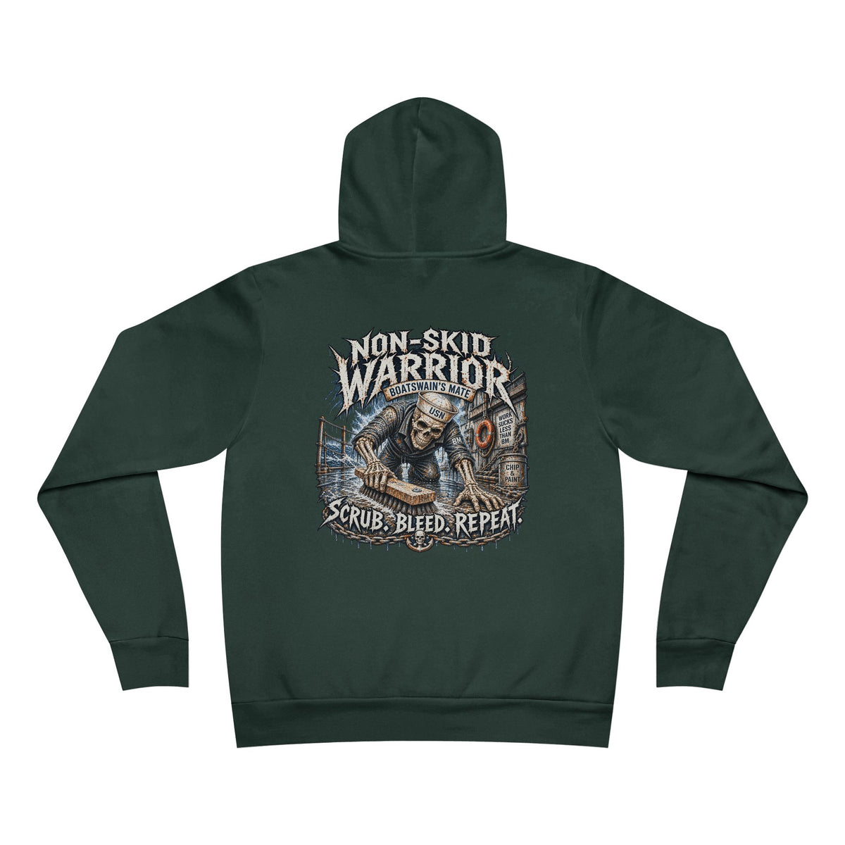 BM (Boatswain's Mate) US Navy Heavy Metal Hoodie – Wear Your Rate with Pride