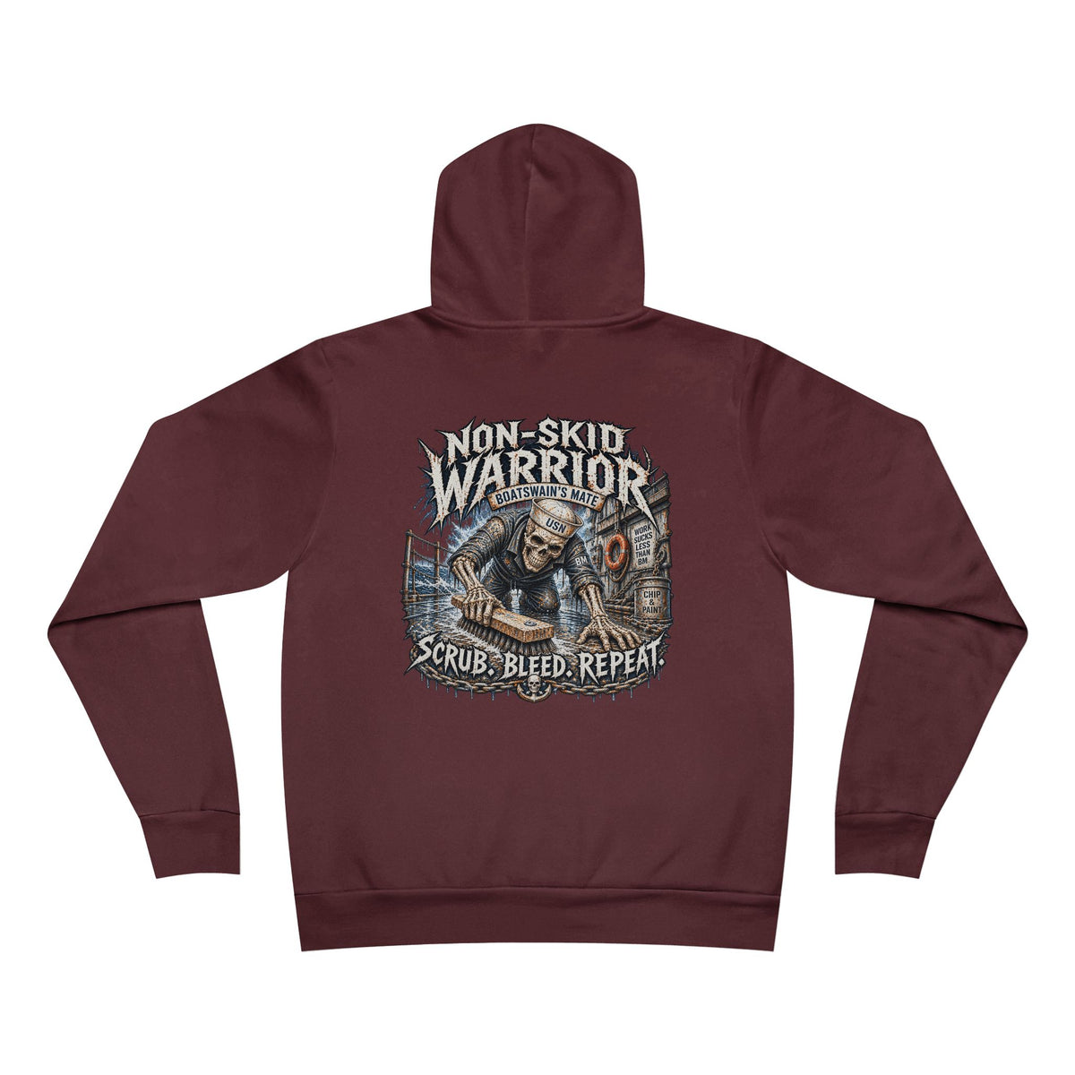 BM (Boatswain's Mate) US Navy Heavy Metal Hoodie – Wear Your Rate with Pride