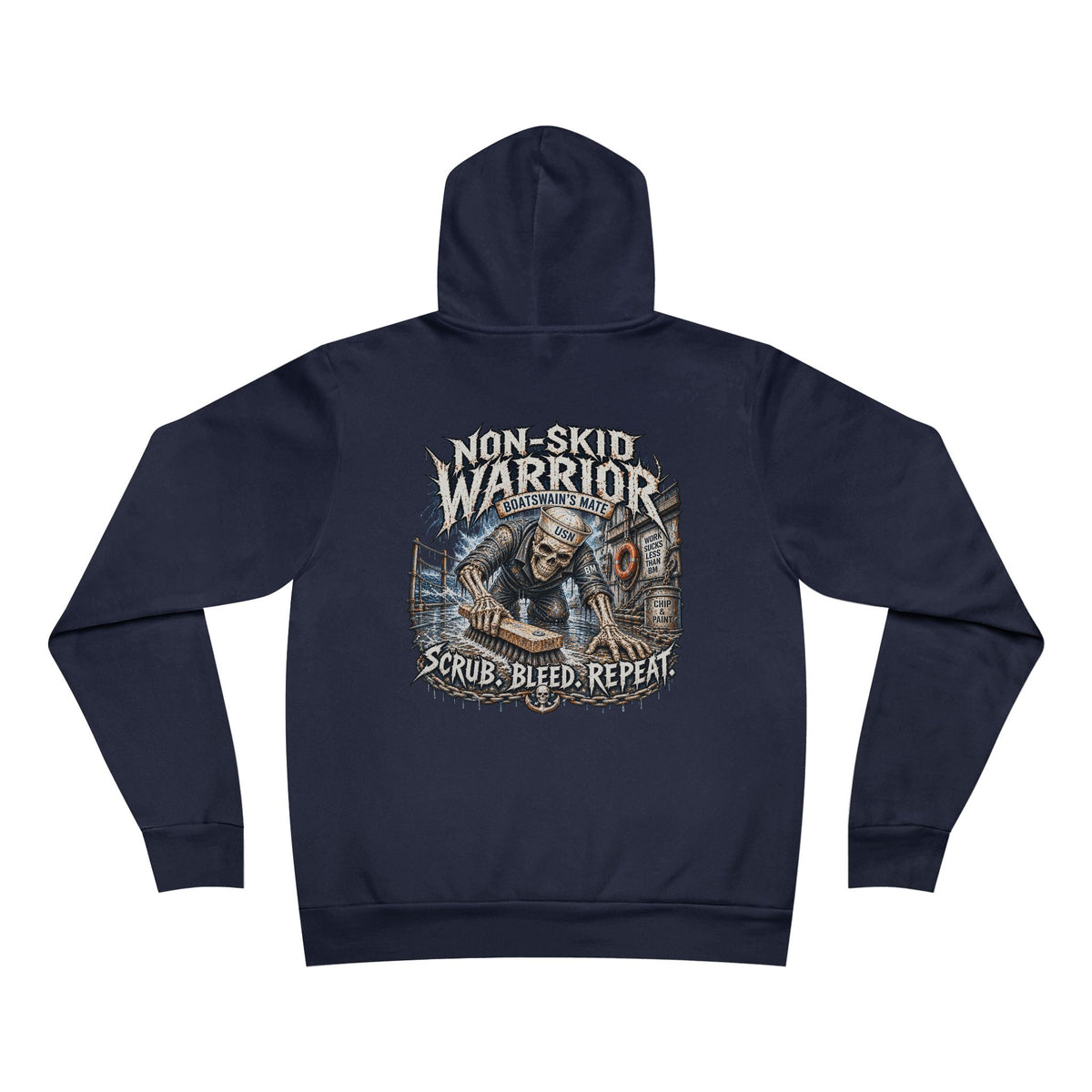 BM (Boatswain's Mate) US Navy Heavy Metal Hoodie – Wear Your Rate with Pride