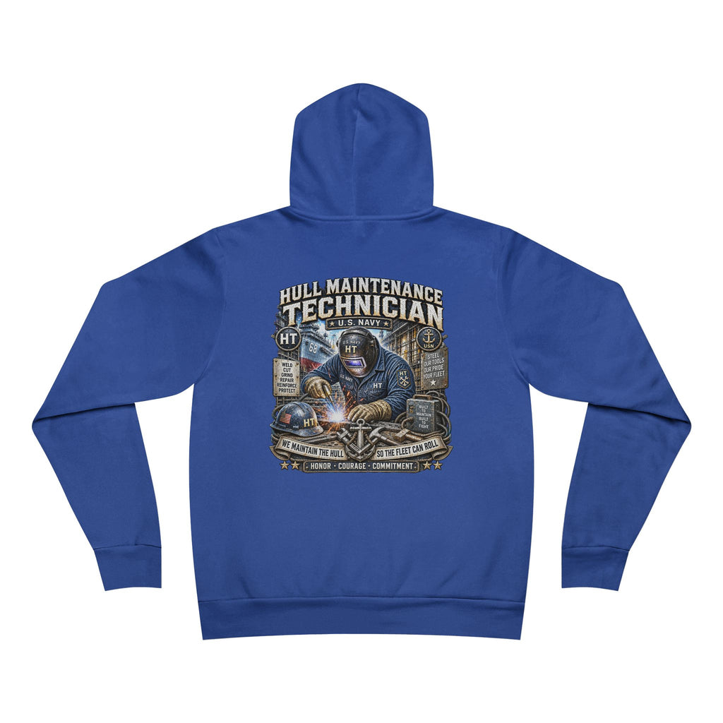 HT (Hull Maintenance Technician) US Navy Heavy Metal Hoodie – Wear Your Rate with Pride