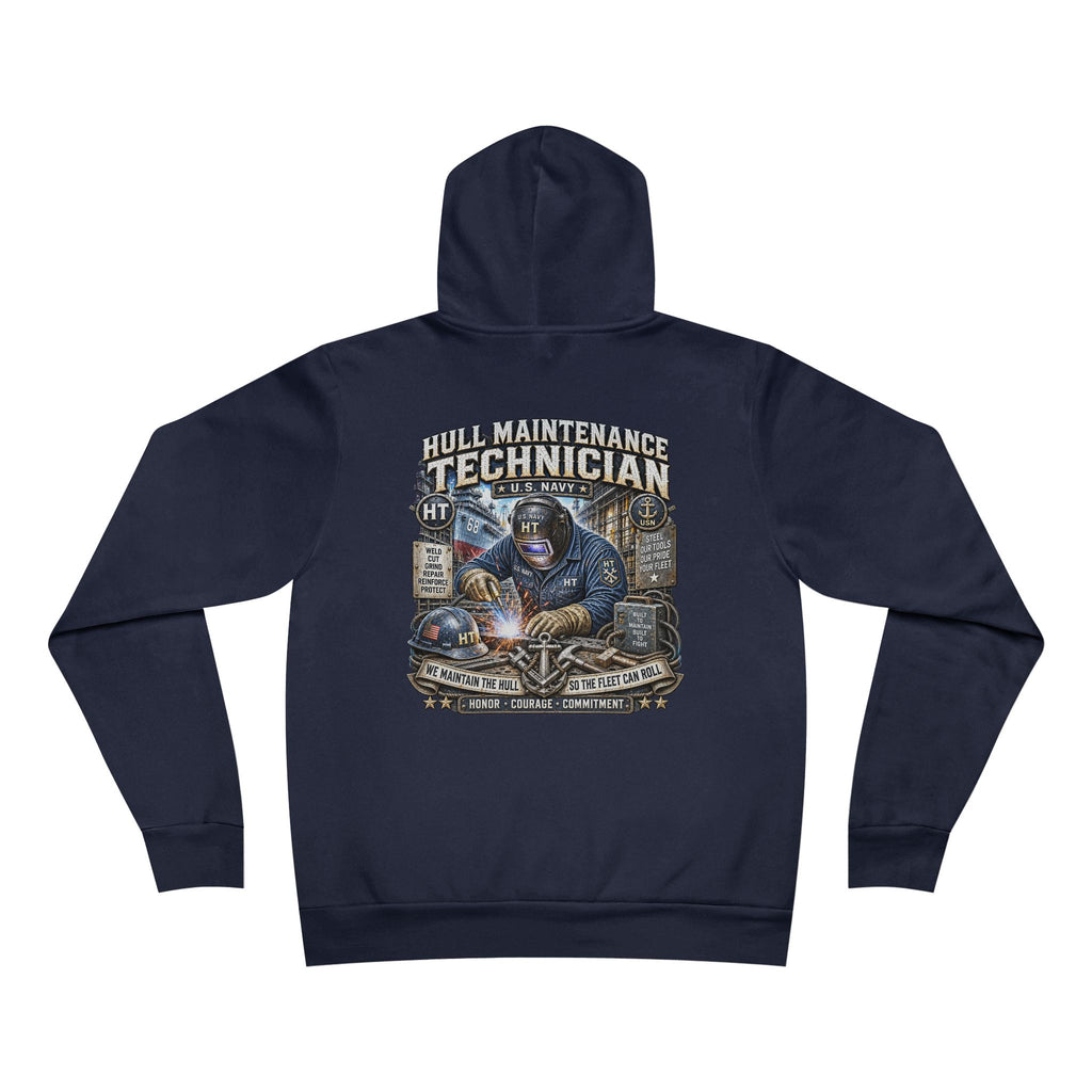 HT (Hull Maintenance Technician) US Navy Heavy Metal Hoodie – Wear Your Rate with Pride