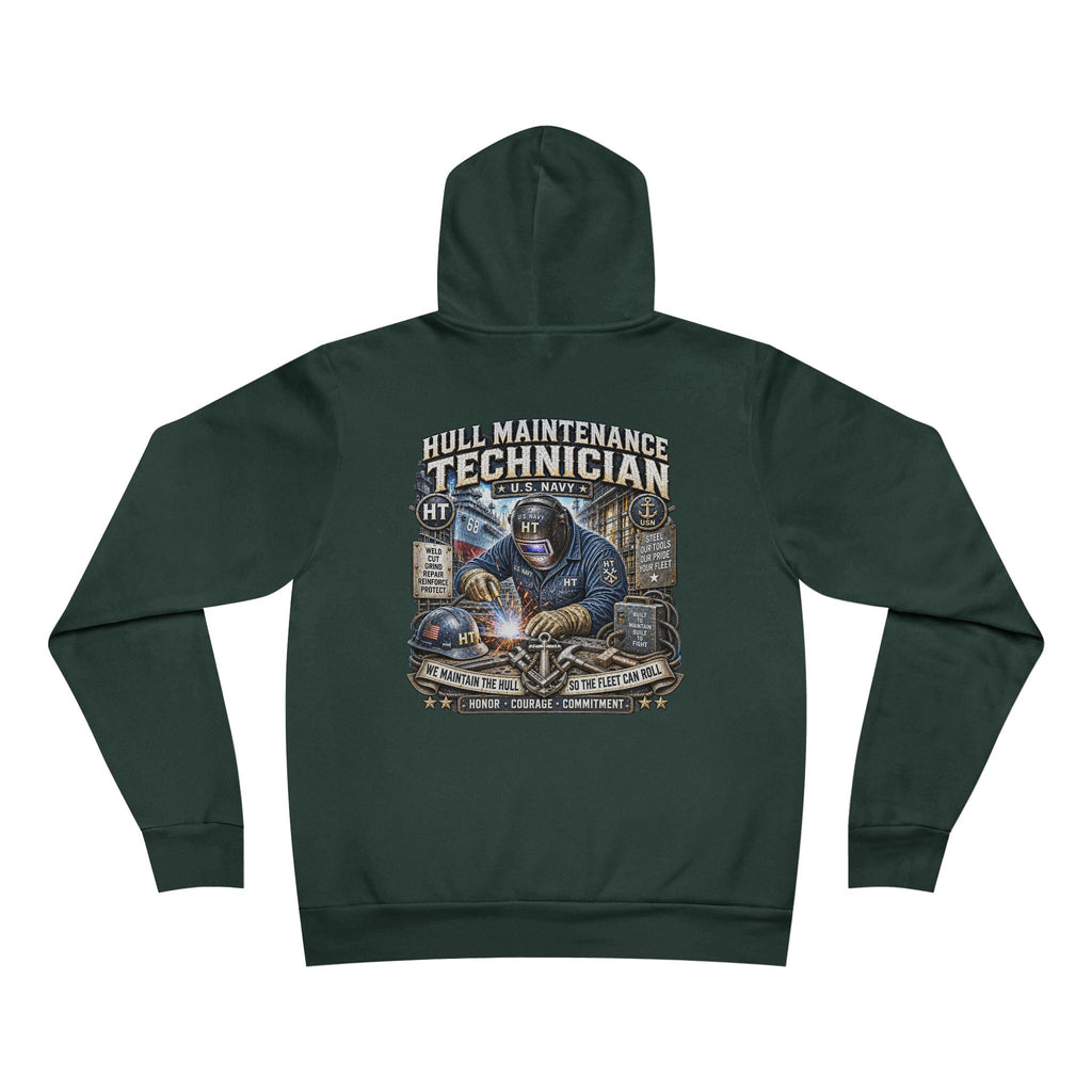 HT (Hull Maintenance Technician) US Navy Heavy Metal Hoodie – Wear Your Rate with Pride