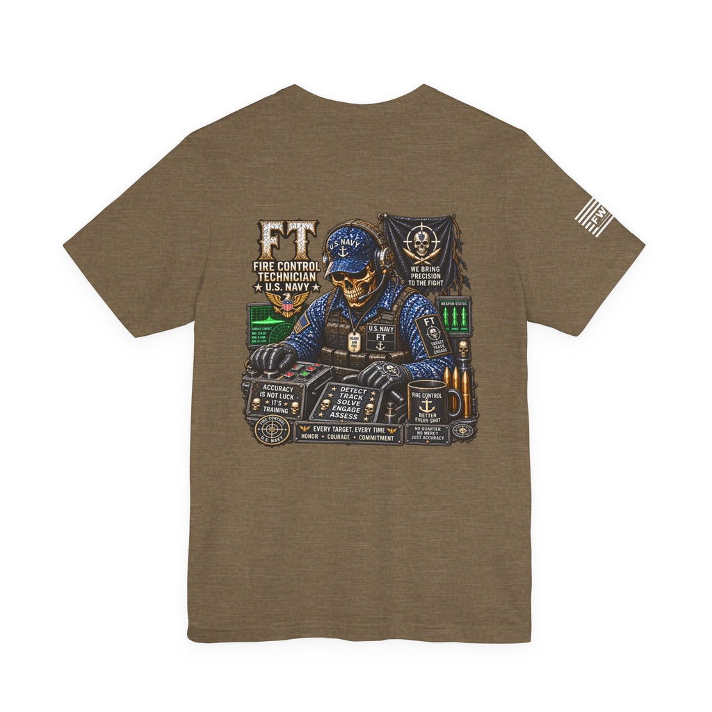 FT (Fire Control Technician) - Heavy Metal Rate Specific T-shirt