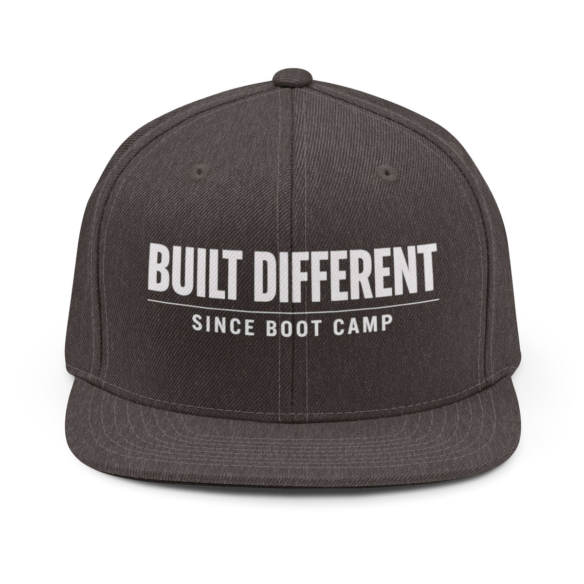 Built Different Since Boot Camp Hat, Navy Veteran Snapback, Military Cap, Flat Bill Veteran Hat, Tactical Streetwear