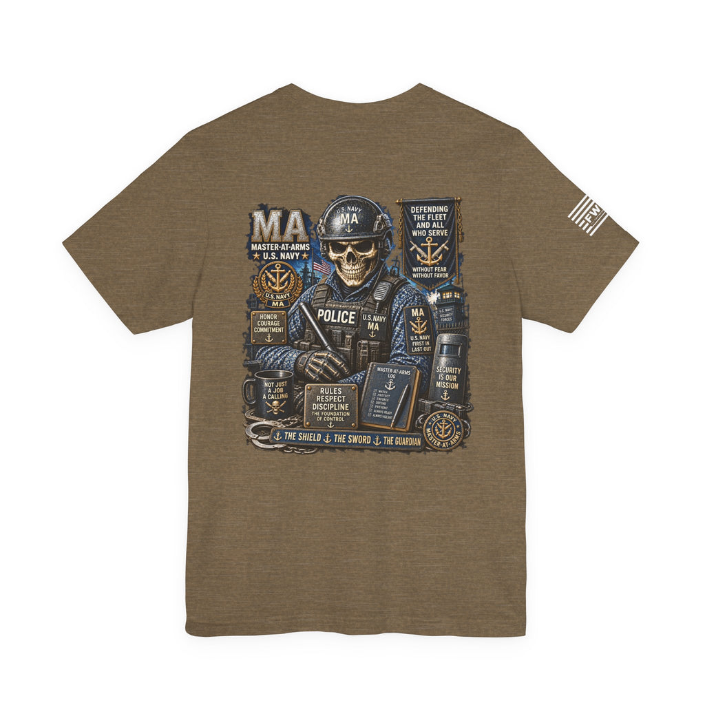 MA (Master-at-Arms) Heavy Metal Rate Specific T-shirt