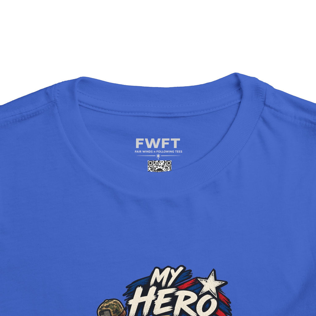 My Hero Doesn't Wear a Cape. My Hero is a Veteran. Son of a Veteran Shirt for Boys, Proud Military Kid T Shirt, Veteran Dad Son Tee, Military Family Gift, Patriotic Youth Shirt, Veteran Family