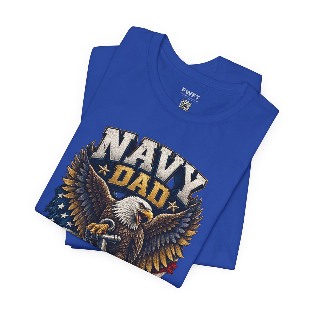 Navy Dad Built Tough Shirt, Proud Father of a US Sailor T Shirt, Navy Boot Camp Graduation Gift, Military Family Tee
