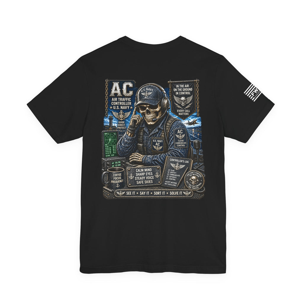 AC (Air Traffic Controller) - Heavy Metal Rate Specific T-shirt