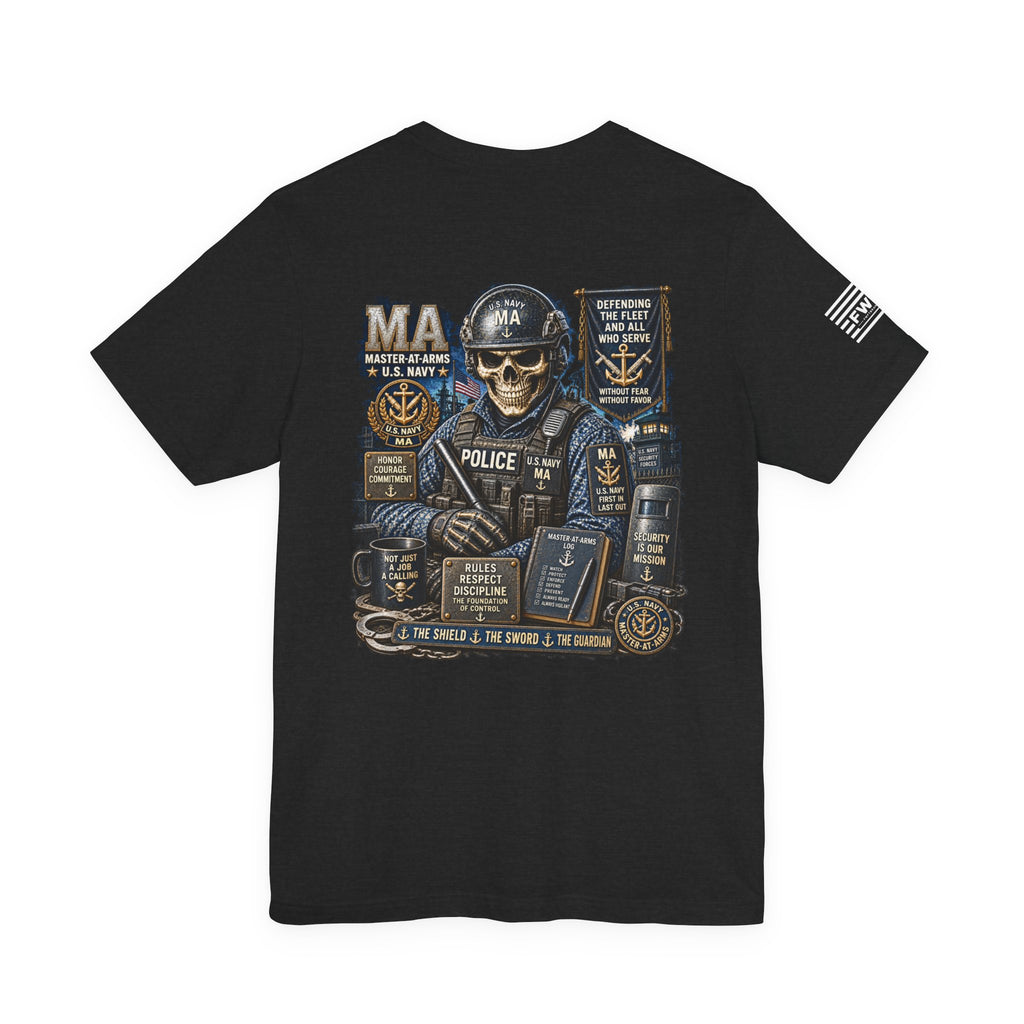MA (Master-at-Arms) Heavy Metal Rate Specific T-shirt
