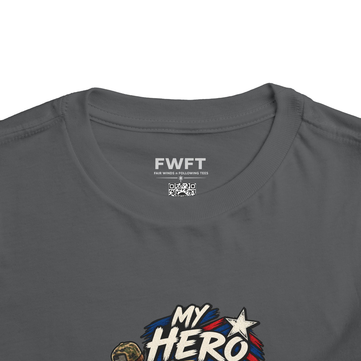 My Hero Doesn't Wear a Cape. My Hero is a Veteran. Son of a Veteran Shirt for Boys, Proud Military Kid T Shirt, Veteran Dad Son Tee, Military Family Gift, Patriotic Youth Shirt, Veteran Family