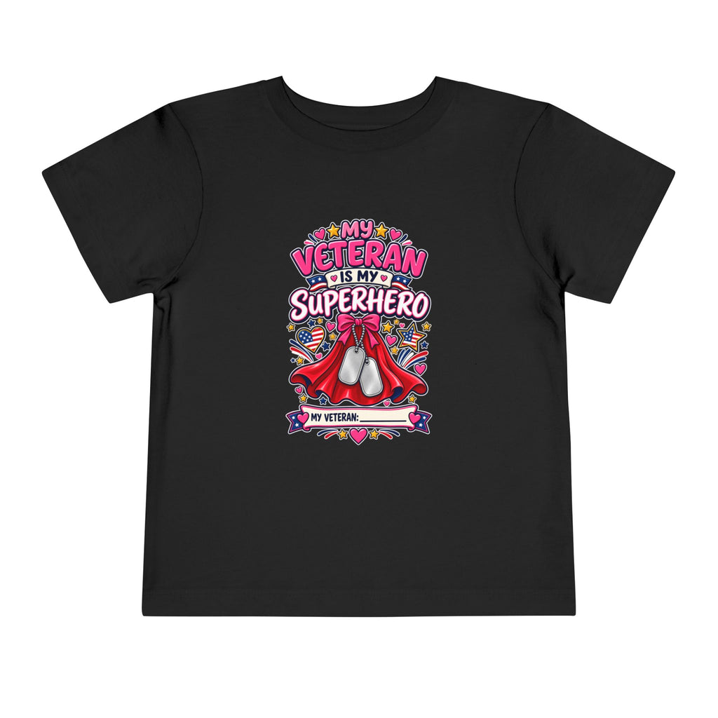 My Veteran is My Superhero Kid shirt. Daughter of a veteran shirt.