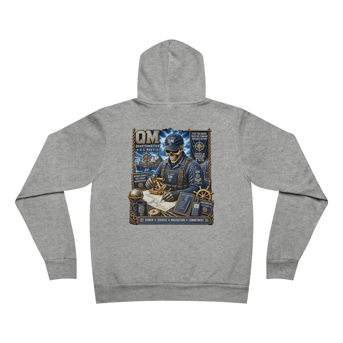 QM (Quartermaster) Heavy Metal Rate Specific Hoodie