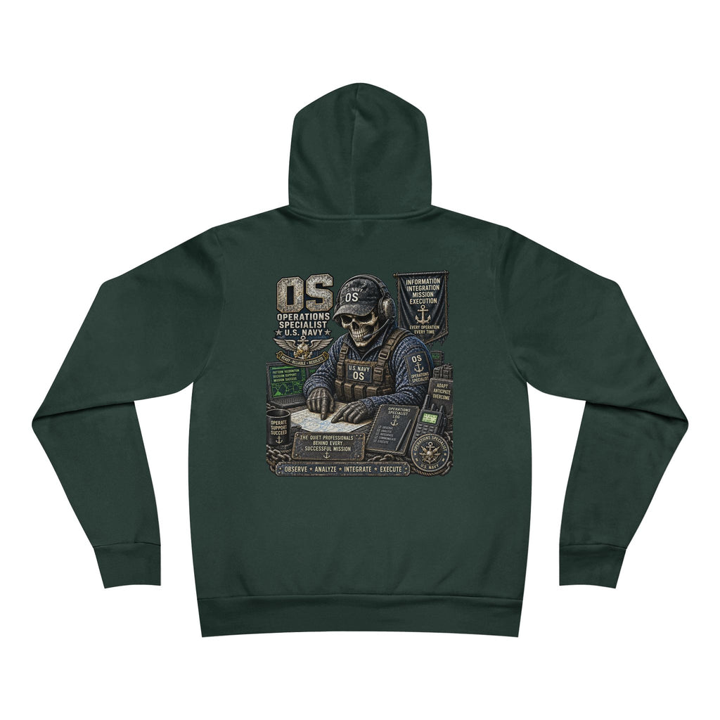 OS (Operations Specialist) US Navy Heavy Metal Hoodie – Wear Your Rate with Pride