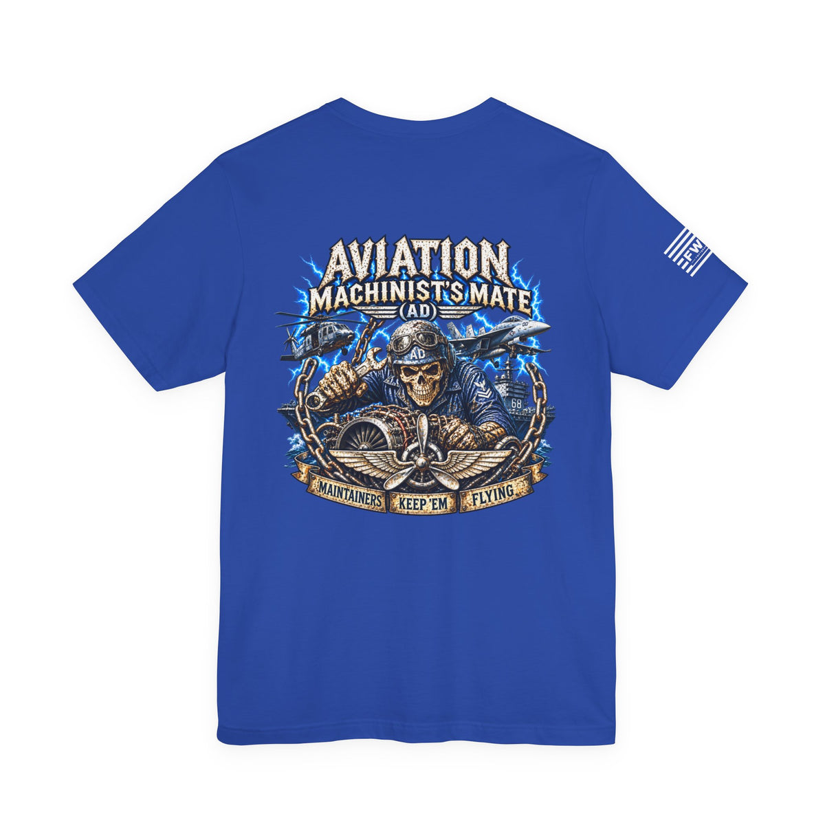AD (Aviation Machinists Mate) - Heavy Metal Rate Specific T-shirt