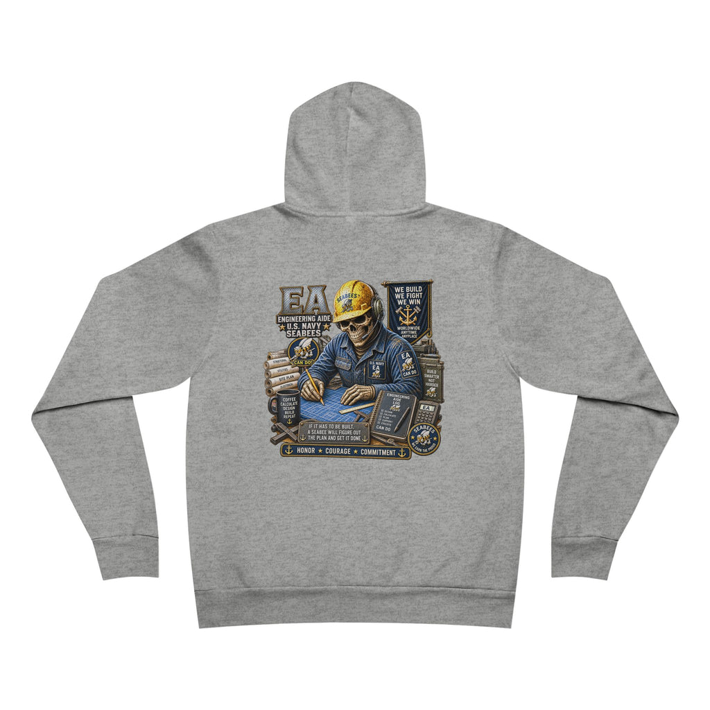 EA (Engineering Aide - Seabees) Heavy Metal Hoodie – Wear Your Rate with Pride