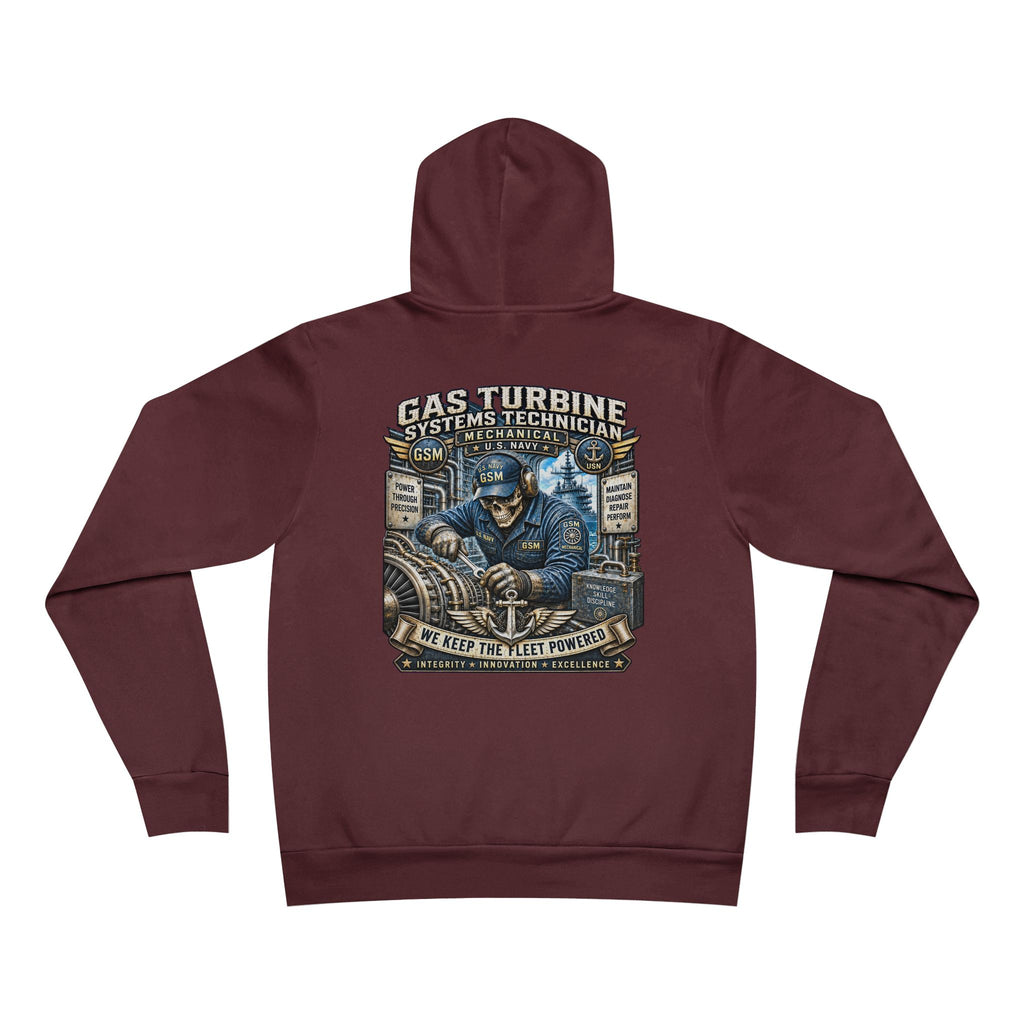 GSM (Gas Turbine Systems Technician - Mechanical) Heavy Metal Hoodie – Wear Your Rate with Pride
