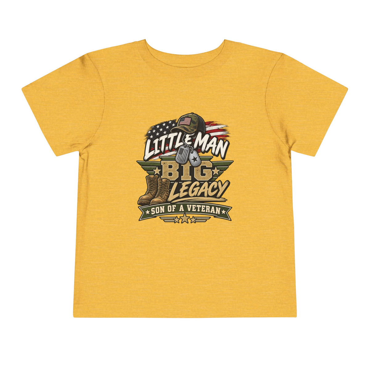 Little Man. Big Legacy. Son of a Veteran Shirt for Boys, Proud Military Kid T Shirt, Veteran Dad Son Tee, Military Family Gift, Patriotic Youth Shirt, Veteran Family