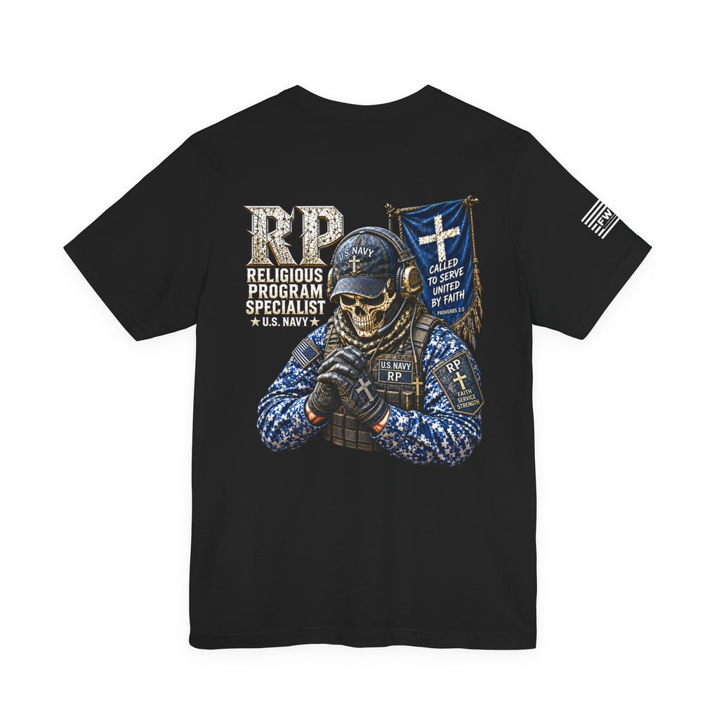 RP (Religious Program Specialist) - Heavy Metal Rate Specific T-shirt