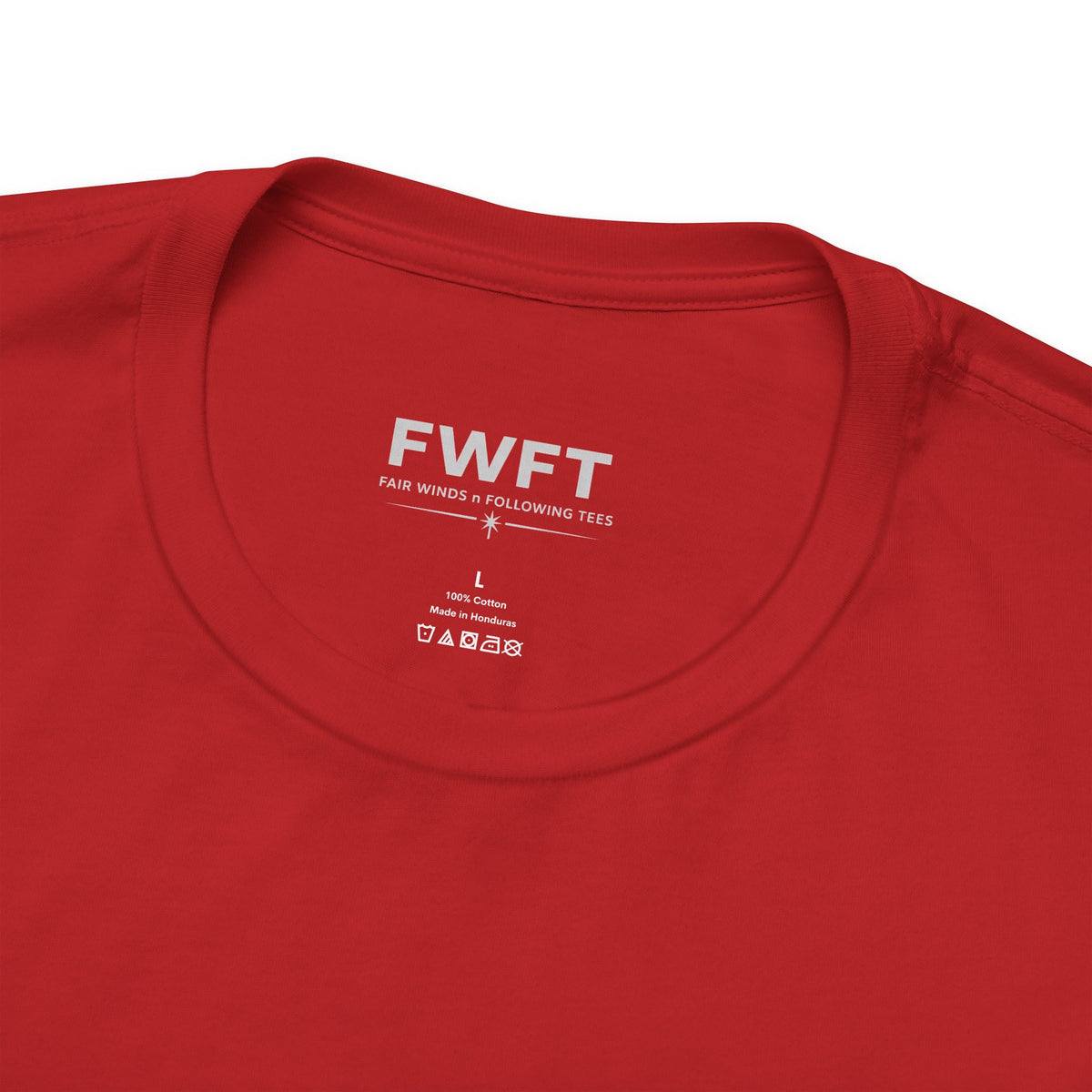 FWFT Logo T-Shirt, Fair Winds & Following Tees Shirt, Navy Inspired Tee, Veteran Apparel, Military Streetwear Shirt