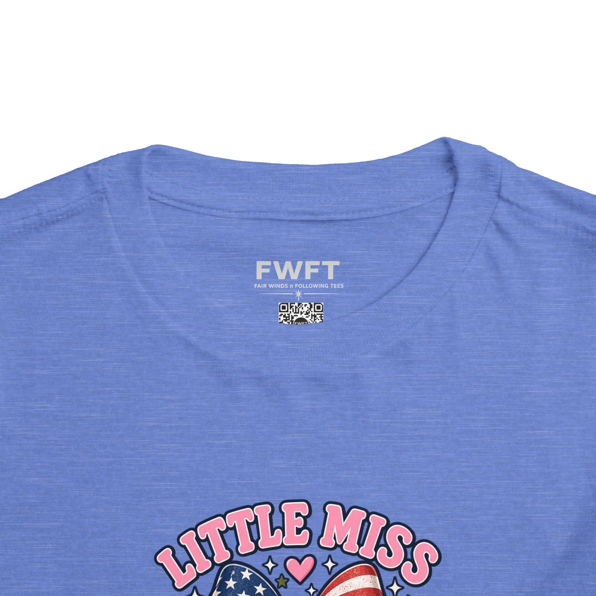 Little Miss Veteran Daughter Shirt, Brave Runs in My Family Kids Tee